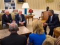 President Obama Meets with Crew of Apollo 11