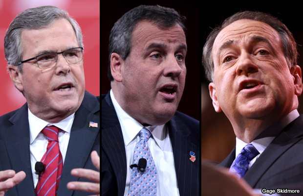 jeb-bush-chris-christie-y-mike-huckabee